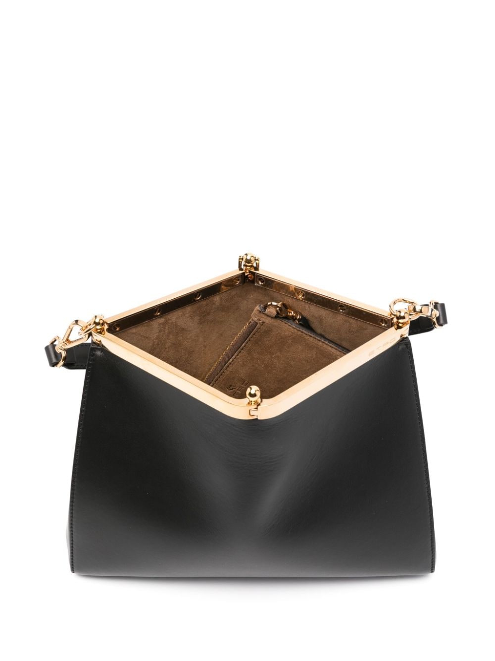 Etro ETRO- Vela Medium Leather Shoulder Bag