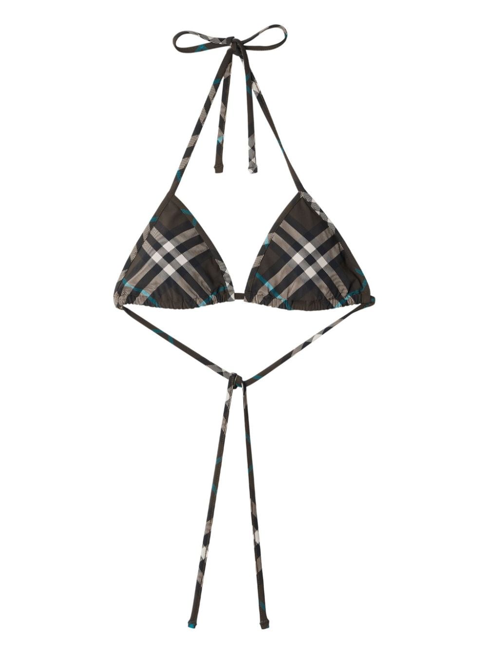 Burberry BURBERRY- Check Triangle Bikini Top