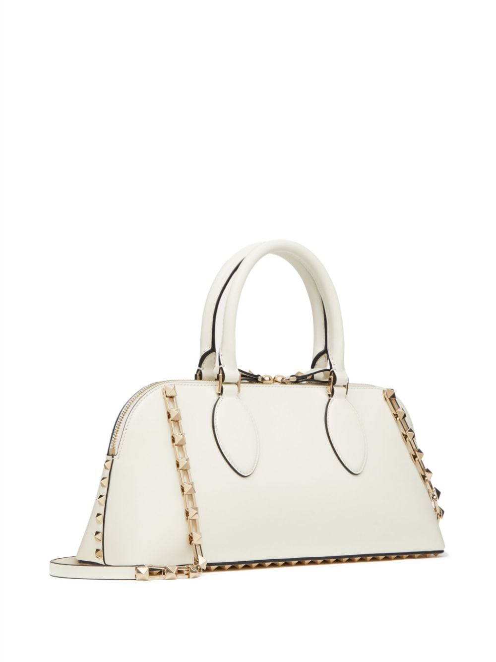 VALENTINO GARAVANI VALENTINO GARAVANI- Rockstud Leather Duffle Bag