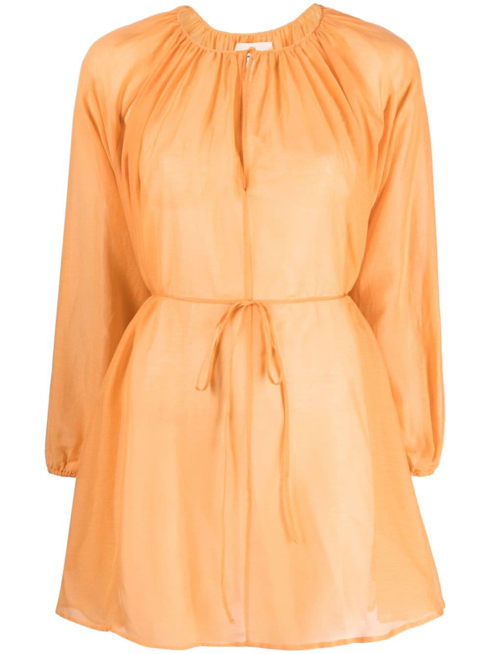 Manebi MANEBI- Minorca Silk-cotton Voile Dress