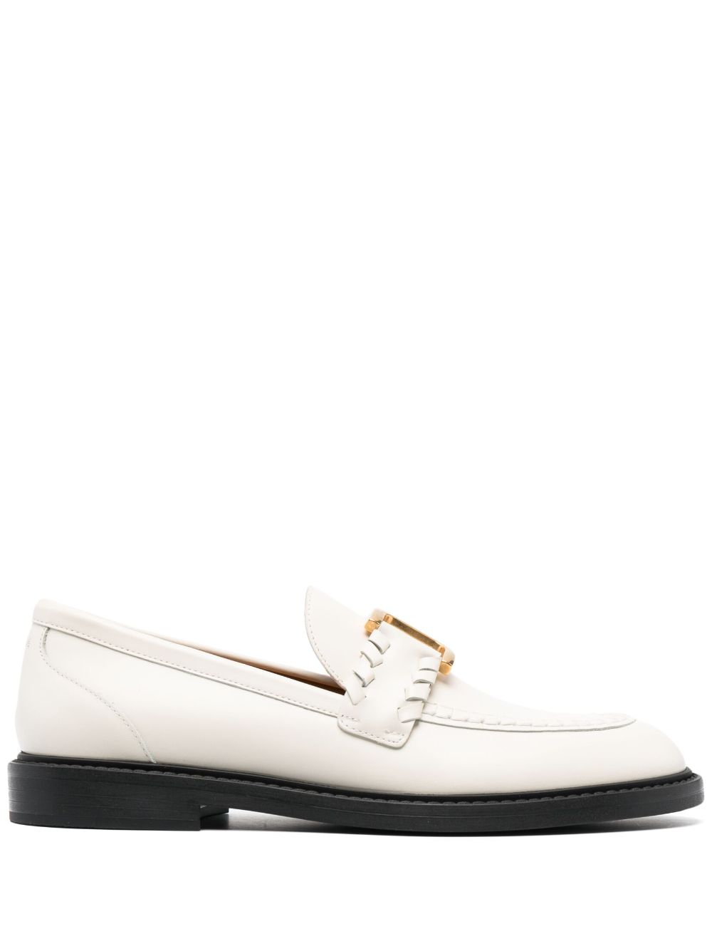 Chloé CHLOÉ- Marcie Leather Loafers