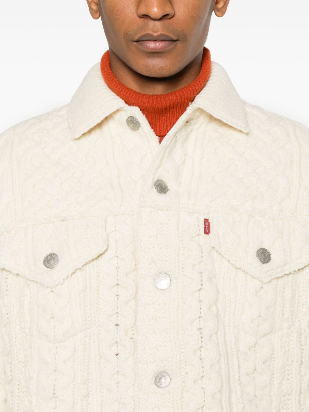 Junya Watanabe JUNYA WATANABE- Wool Knitted Jacket