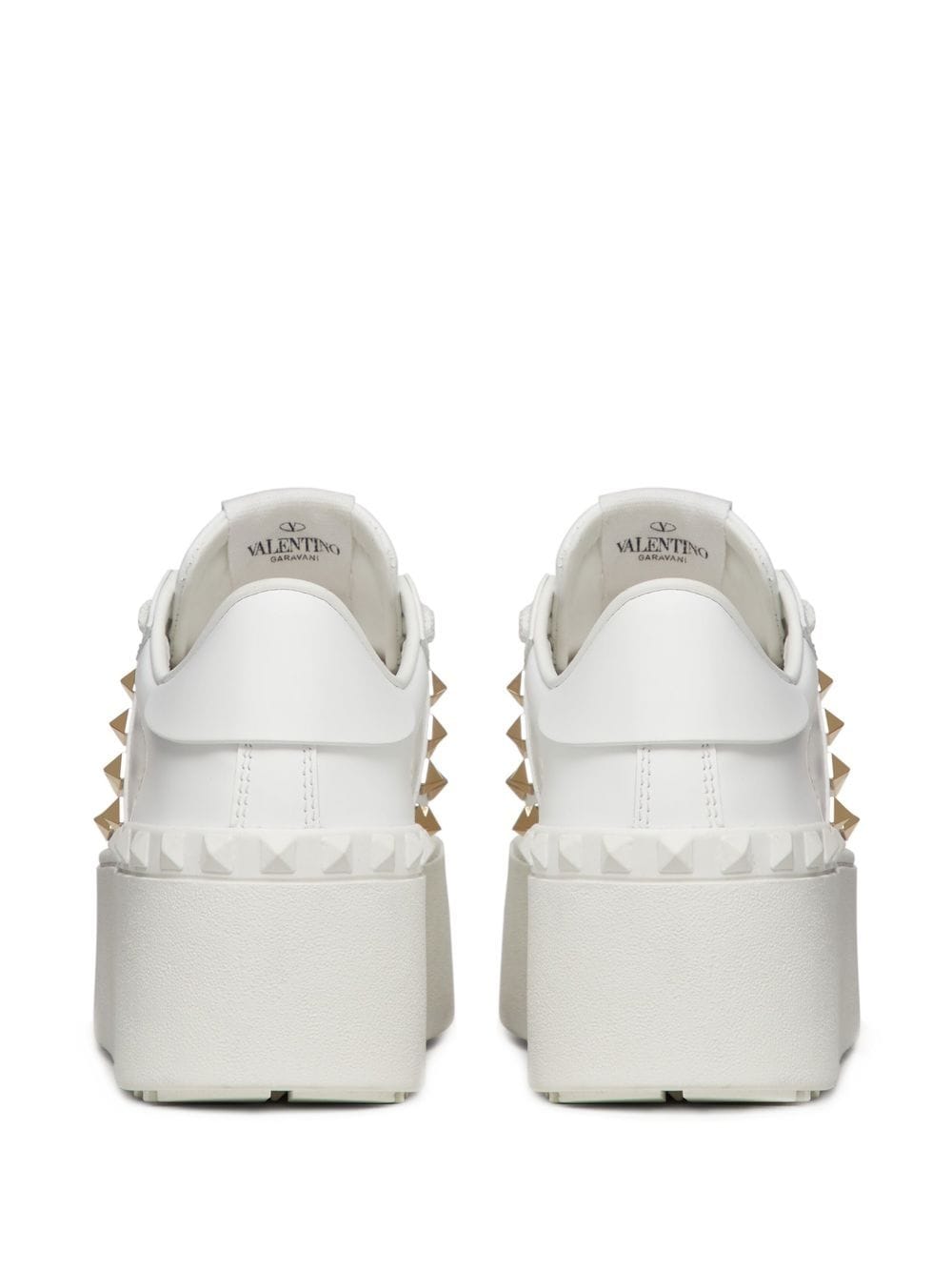 VALENTINO GARAVANI VALENTINO GARAVANI- Rockstud Untitled Leather Sneakers