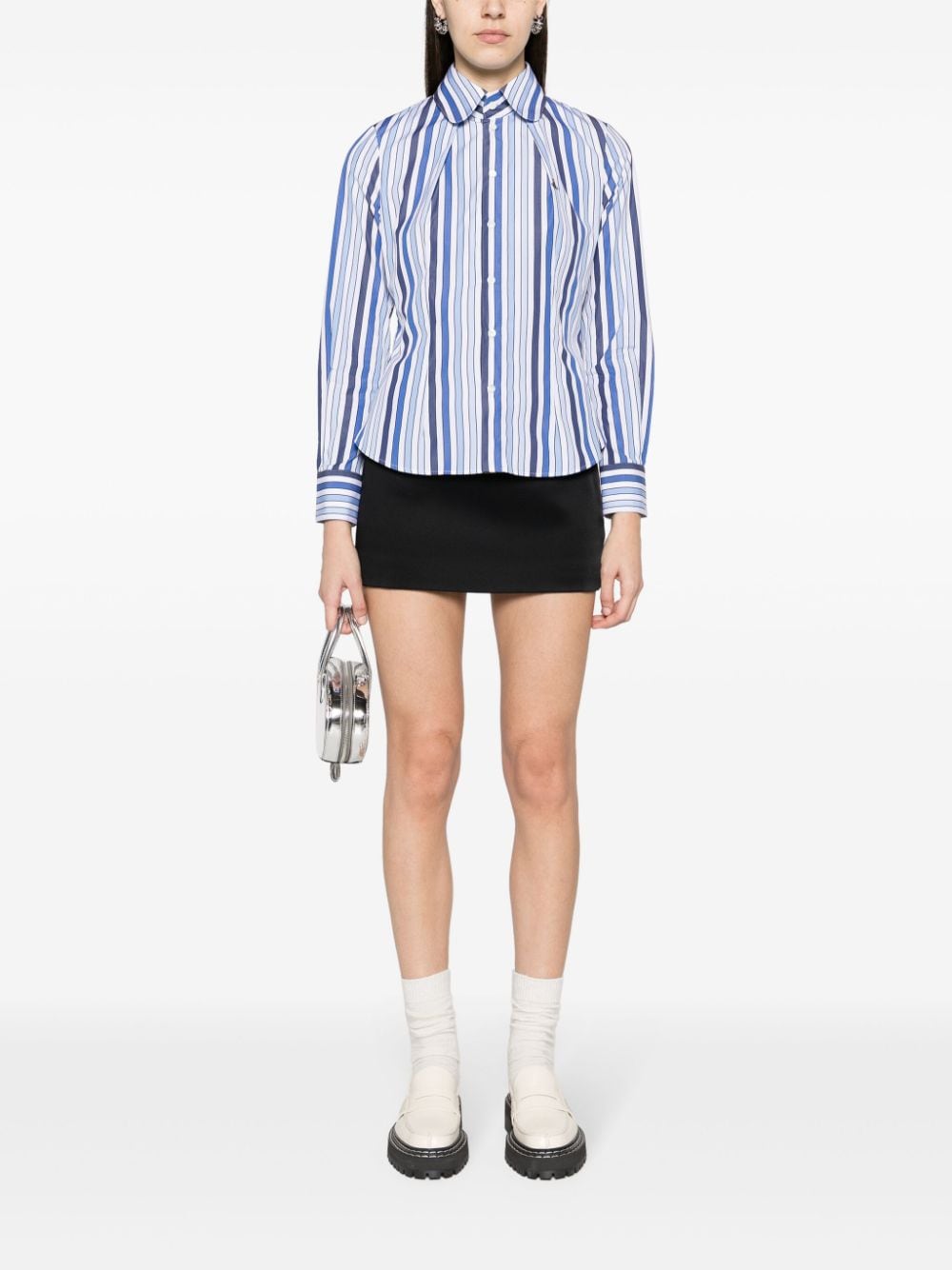 Vivienne Westwood VIVIENNE WESTWOOD- Striped Cotton Shirt