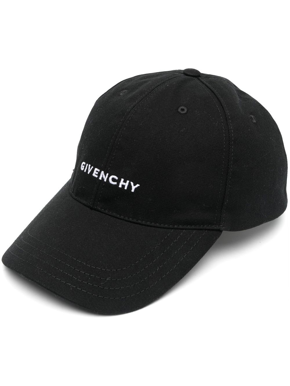 Givenchy GIVENCHY- Small Curved Cotton Baseball Cap