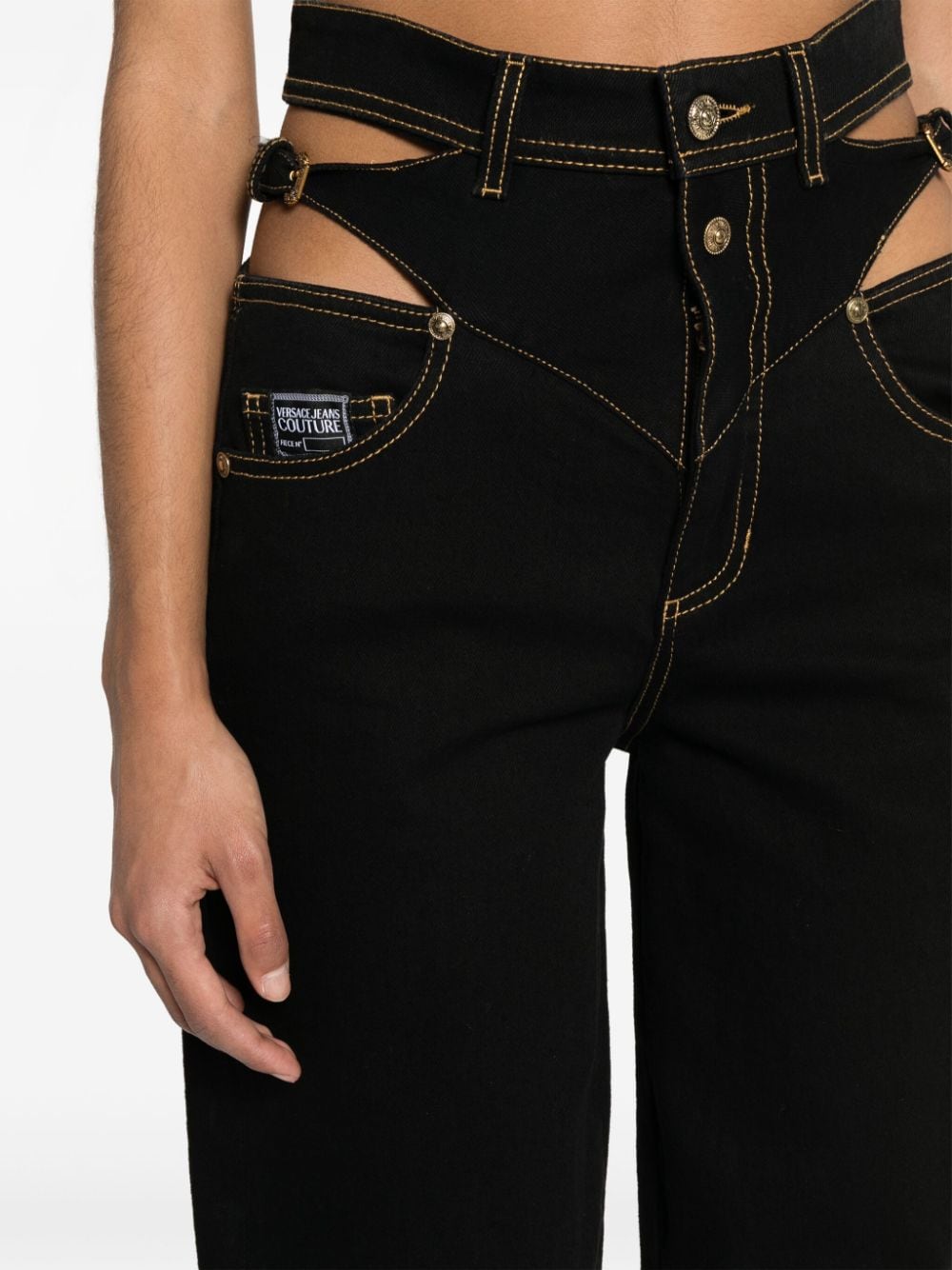 Versace Jeans Couture VERSACE JEANS COUTURE- Olivia Jeans With Side Tears