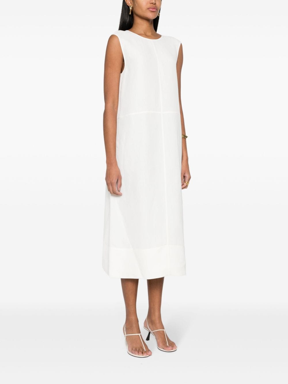 Fabiana Filippi FABIANA FILIPPI- Linen Blend Midi Dress