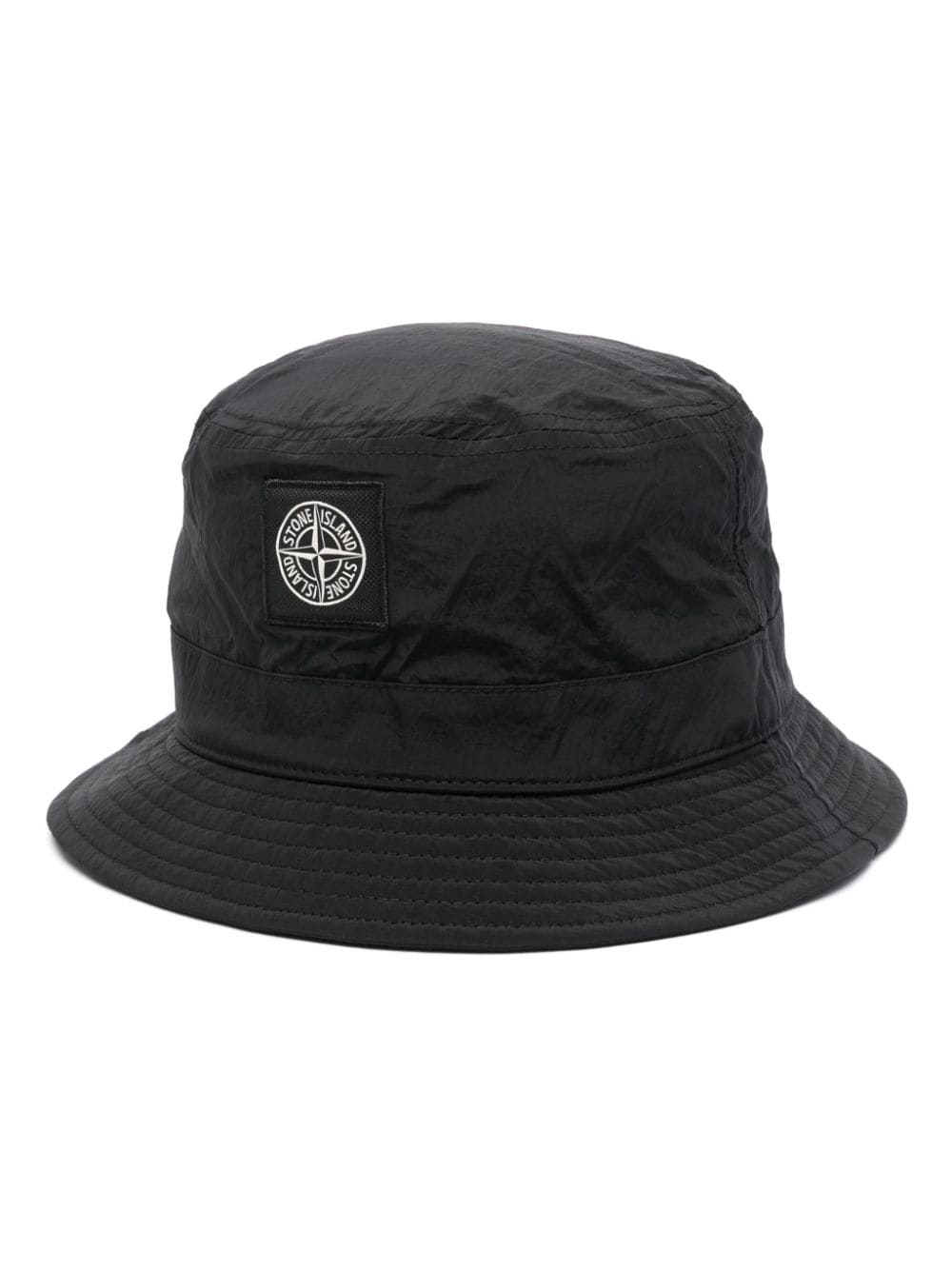 Stone Island STONE ISLAND- Logo Nylon Bucket Hat