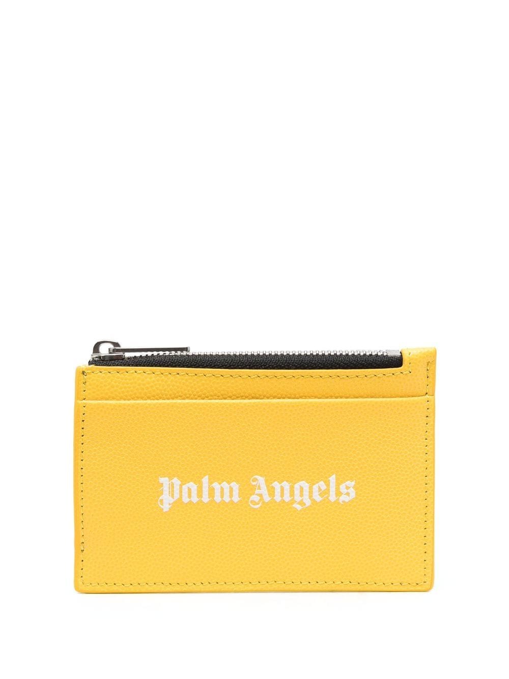 PALM ANGELS PALM ANGELS- Leather Zipped Card Case