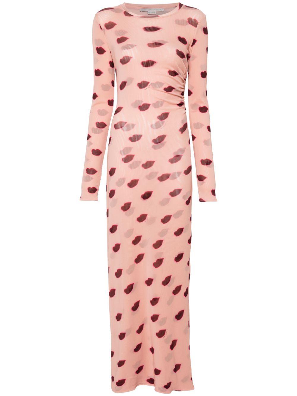 Stella McCartney STELLA MCCARTNEY- Lips Print Long Dress