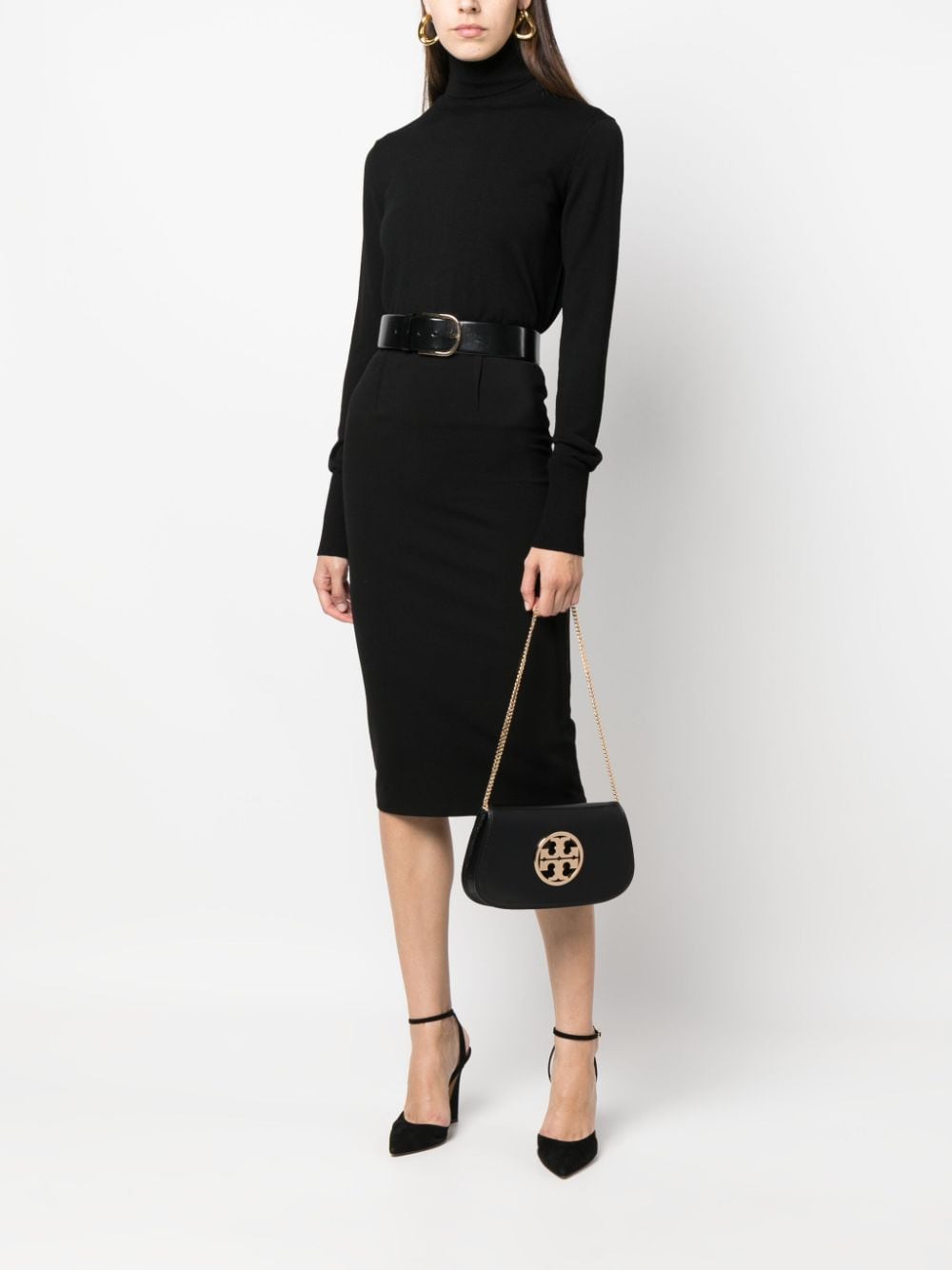 Tory Burch TORY BURCH- Reva Leather Clutch