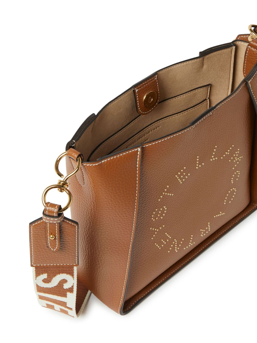 Stella McCartney STELLA MCCARTNEY- Stella Logo Mini Crossbody Bag