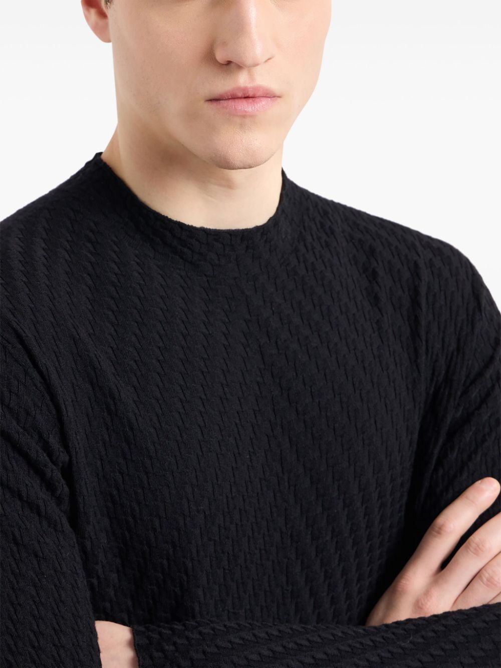 Giorgio Armani GIORGIO ARMANI- Crew-neck Sweater