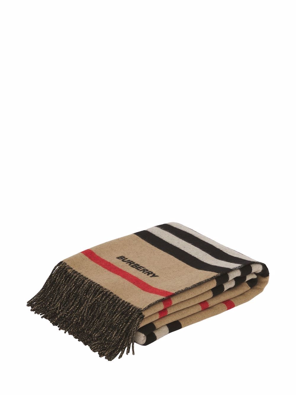 Burberry BURBERRY- Icon Stripe Cashmere Scarf