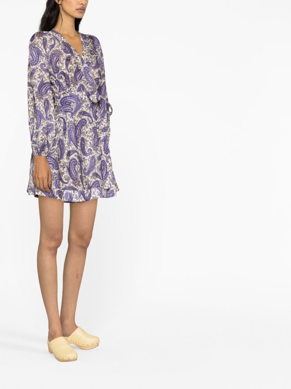 Zimmermann ZIMMERMANN- Paisley Print Linen Short Dress