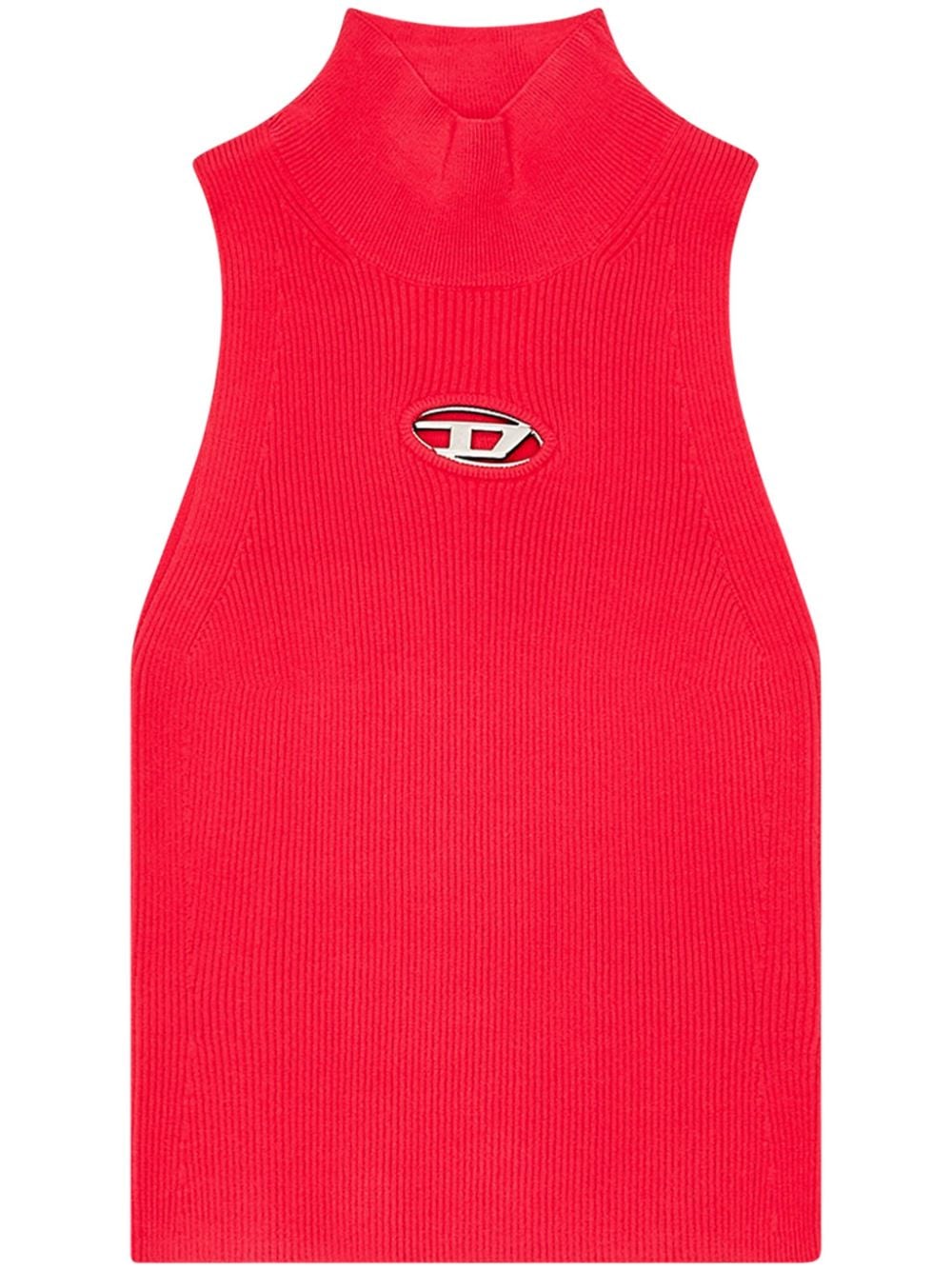 Diesel DIESEL- Logo Sleeveless Top