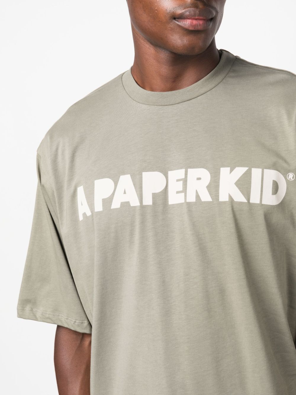 A Paper Kid A PAPER KID- Logo Cotton T-shirt