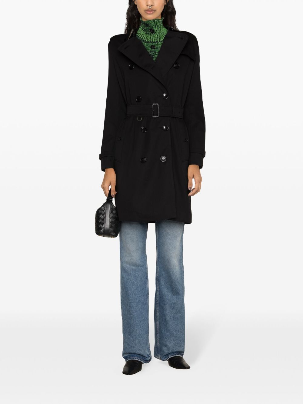 Burberry BURBERRY- Kensington Cotton Trench Coat