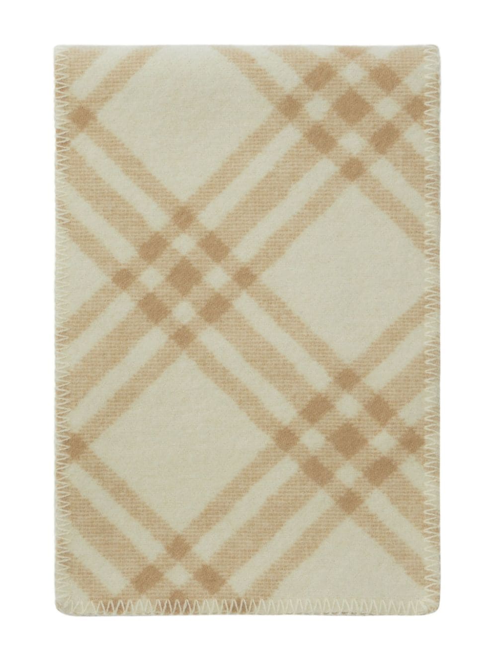 Burberry BURBERRY- Check Motif Wool Scarf