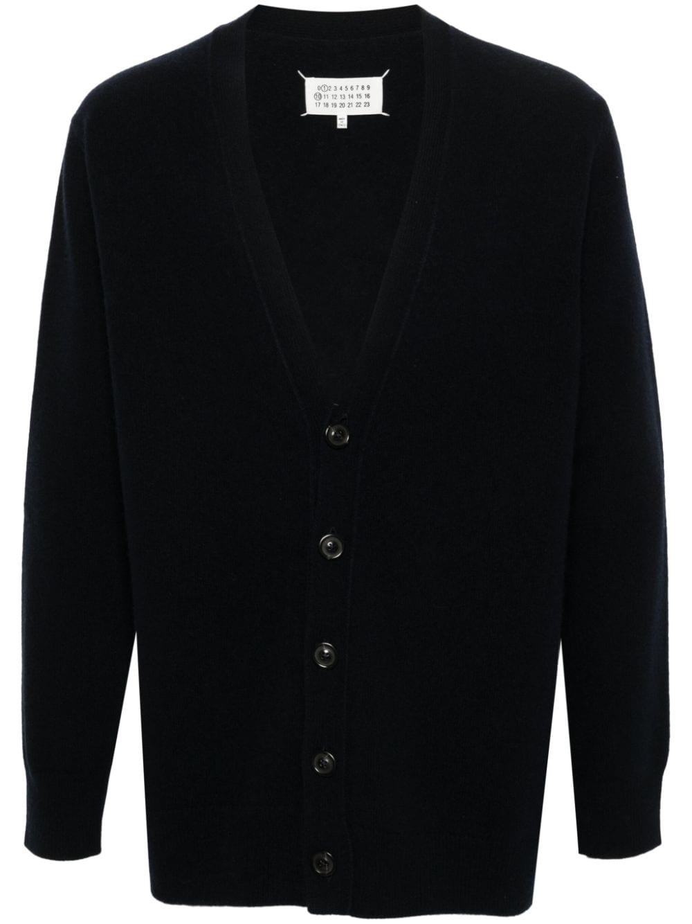 Maison Margiela MAISON MARGIELA- V-necked Wool Cardigan