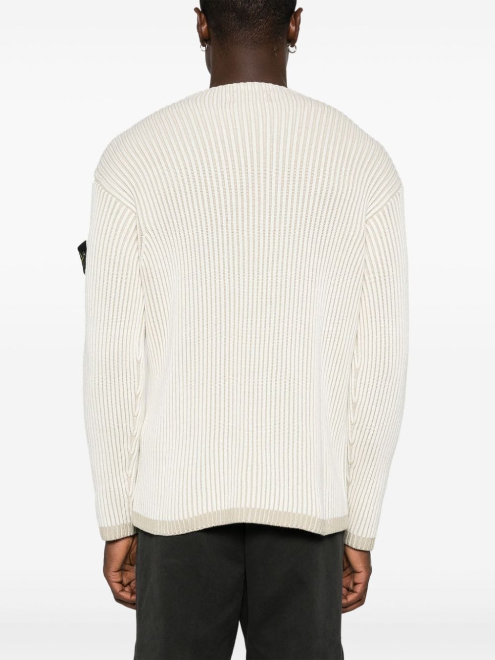 Stone Island STONE ISLAND- Wool Crewneck Sweater