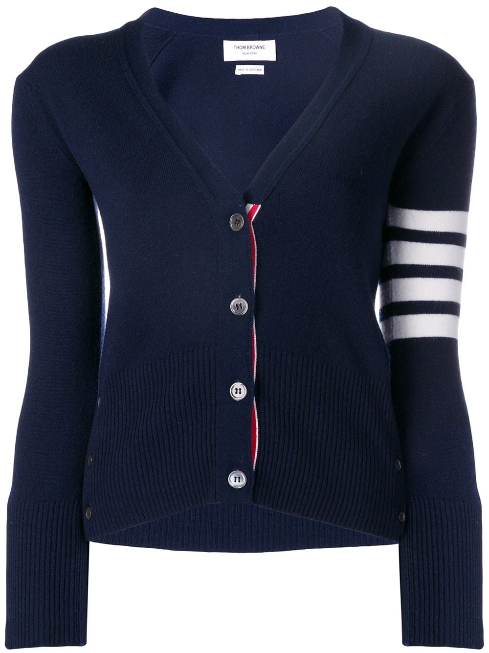 Thom Browne THOM BROWNE- 4bar Cashmere Cardigan