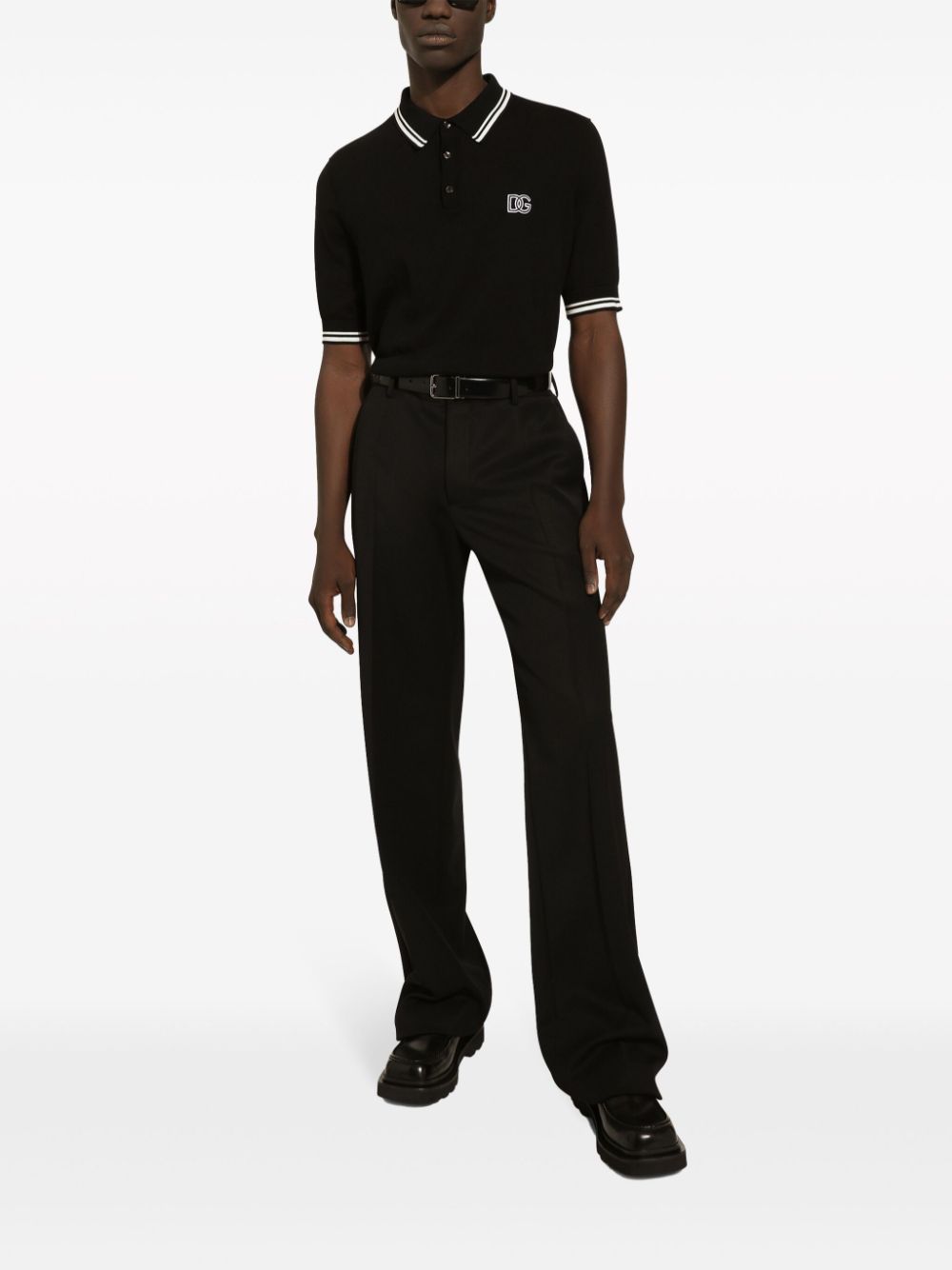 Dolce & Gabbana DOLCE & GABBANA- Cotton Polo Shirt