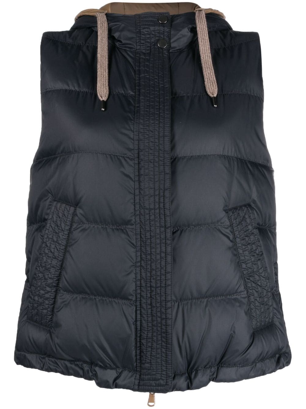 Brunello Cucinelli BRUNELLO CUCINELLI- Padded Hooded Vest