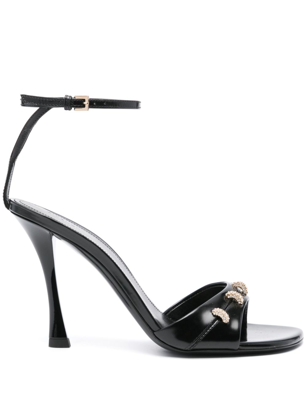 Givenchy GIVENCHY- Stitch Leather Sandals