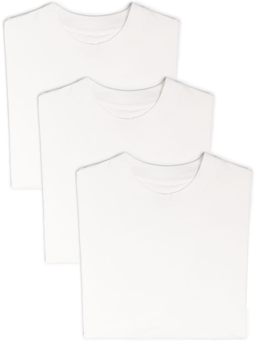 Jil Sander JIL SANDER- 3-pack Logo Organic Cotton T-shirt