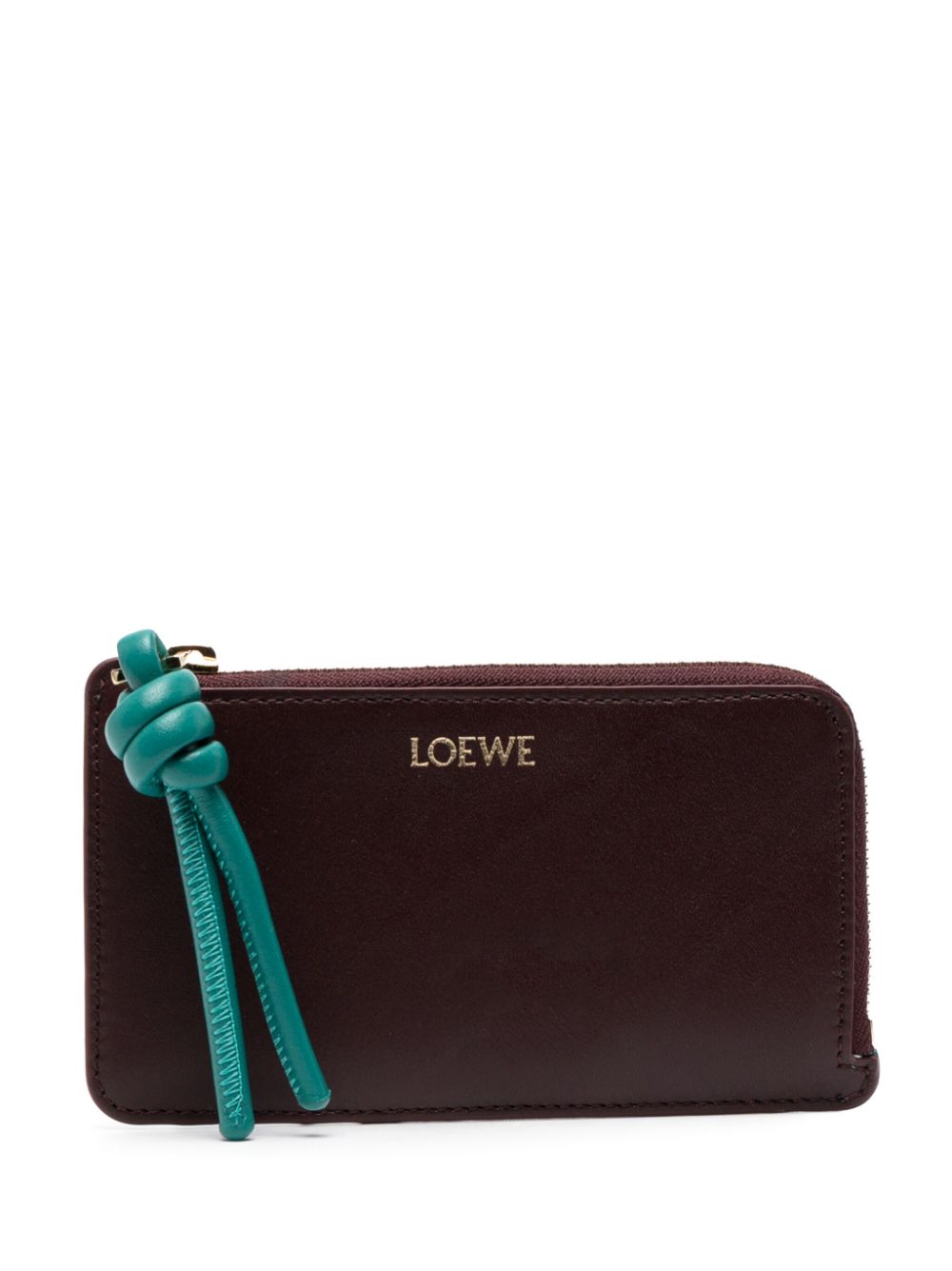 Loewe LOEWE- Knot Leather Card Holder