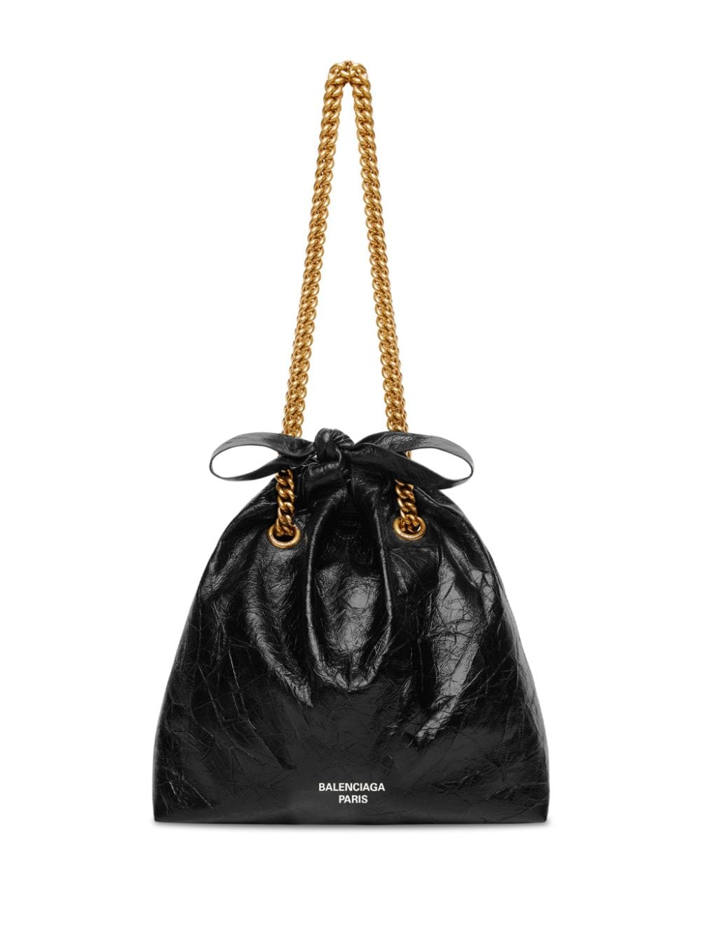 Balenciaga BALENCIAGA- Crush Small Leather Tote Bag
