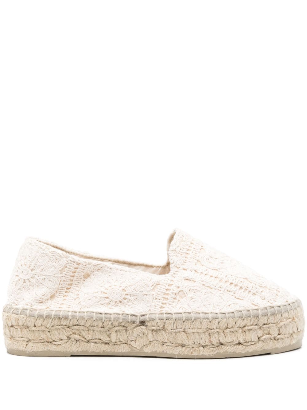 Manebi MANEBI- Yucatán Crochet Cotton Espadrilles