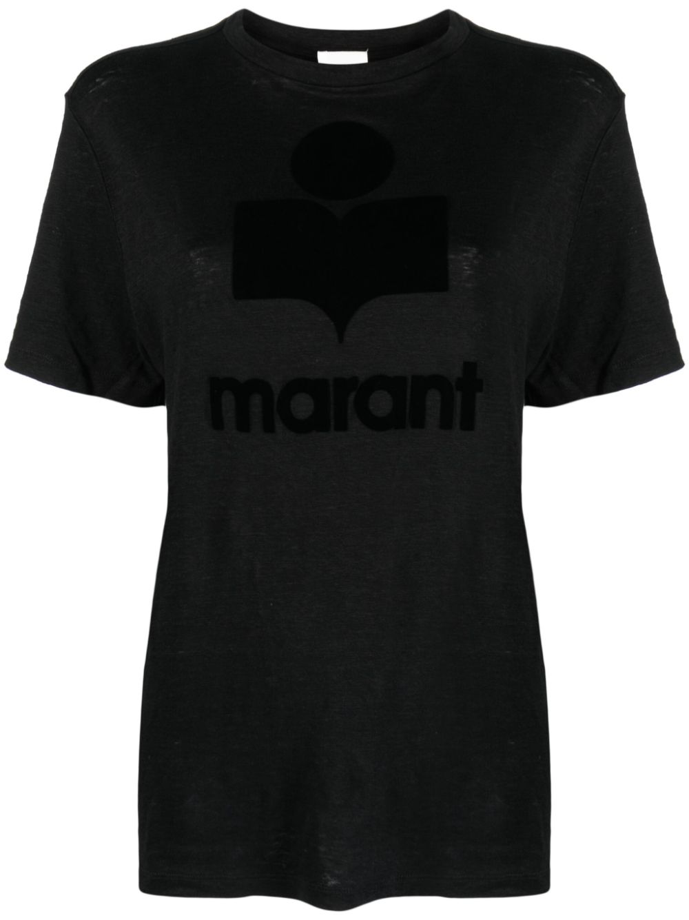 Marant Étoile MARANT ETOILE- Zewel Logo Cotton T-shirt