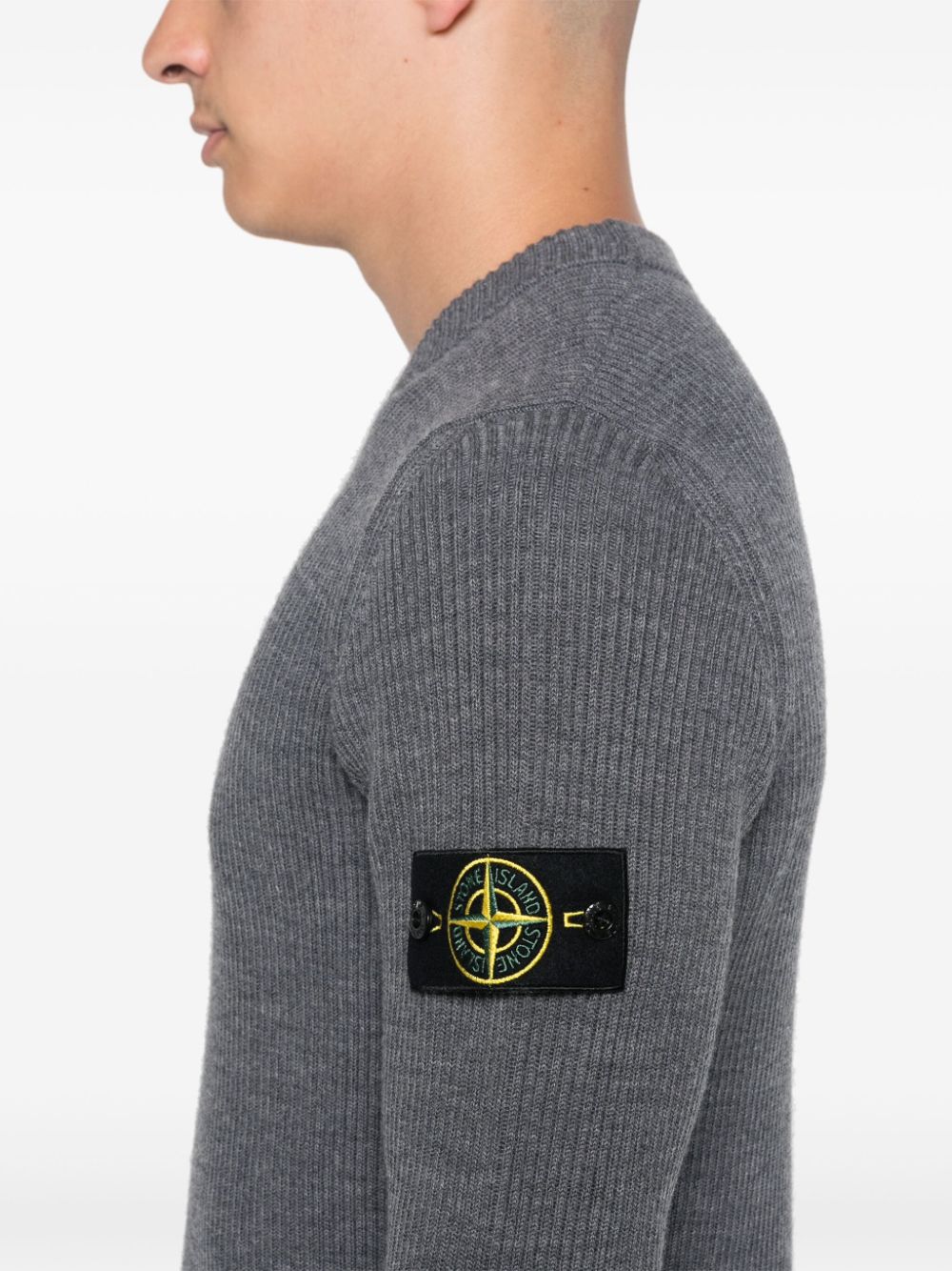 Stone Island STONE ISLAND- Turtleneck With Logo