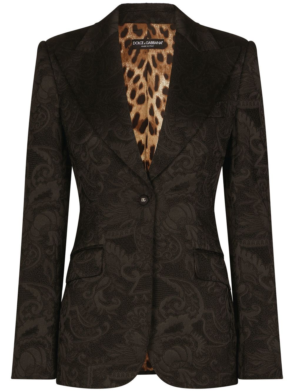 Dolce & Gabbana DOLCE & GABBANA- Single-breasted Blazer Jacket