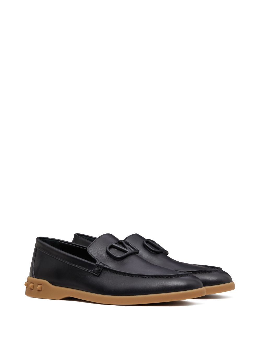 VALENTINO GARAVANI VALENTINO GARAVANI- Leisure Flows Leather Loafers