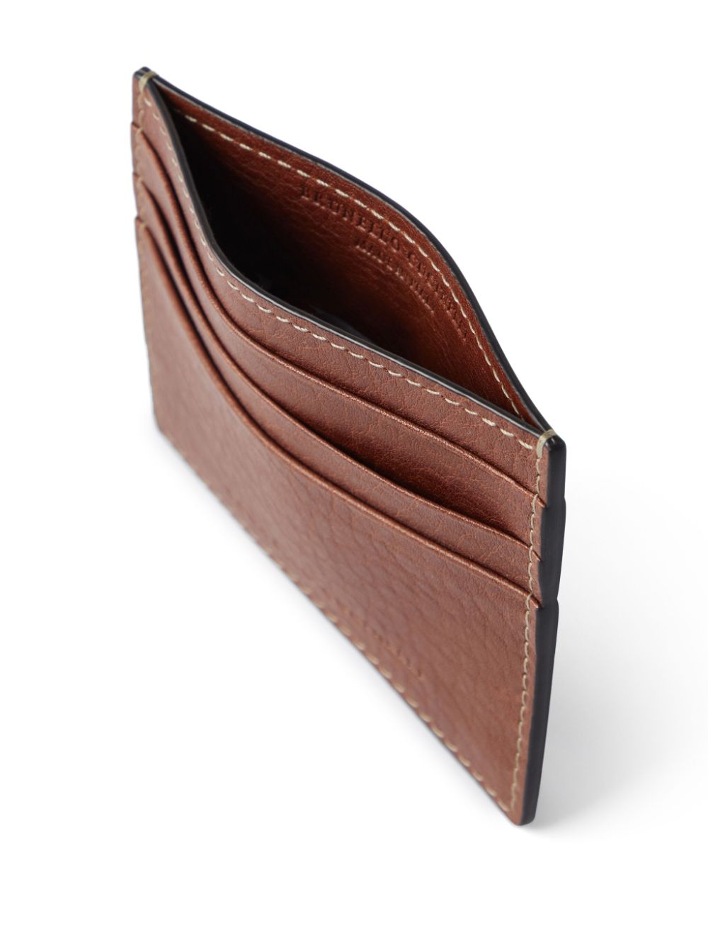 Brunello Cucinelli BRUNELLO CUCINELLI- Leather Credit Card Holder