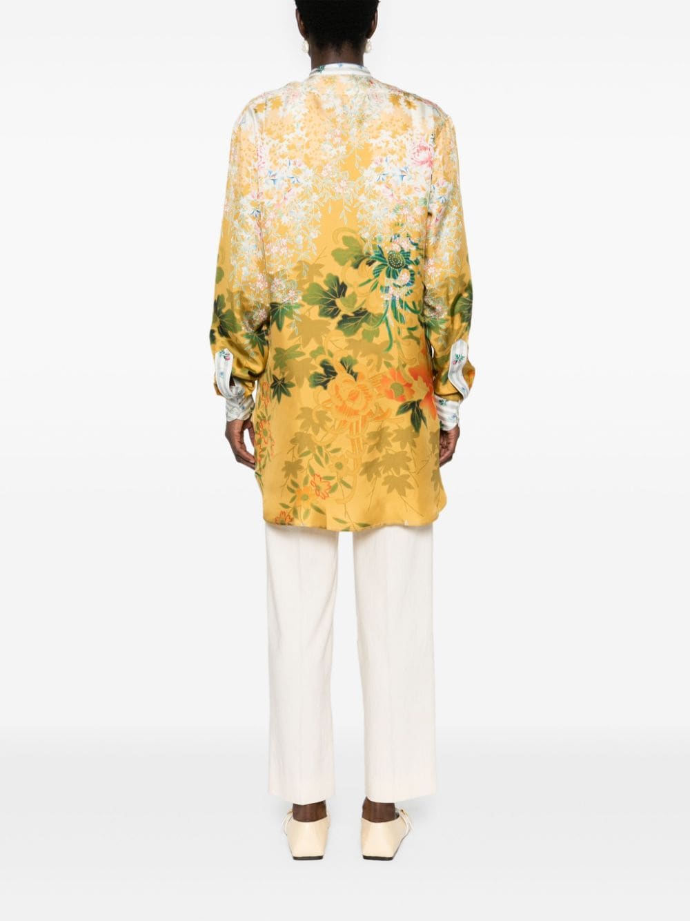 Pierre-Louis Mascia PIERRE-LOUIS MASCIA- Printed Silk Shirt