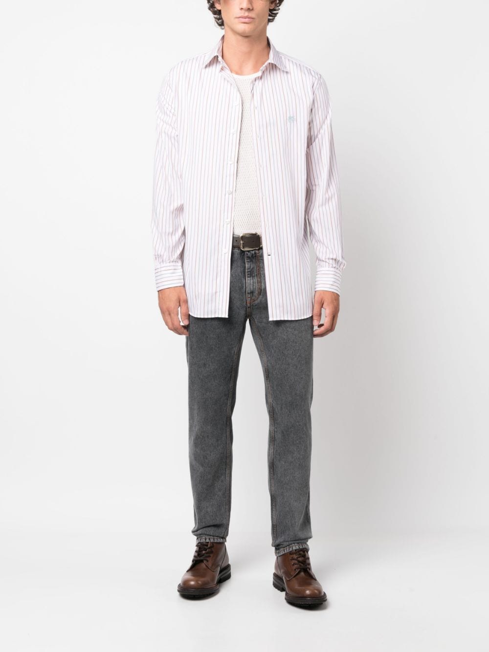 Etro ETRO- Logo Denim Cotton Jeans