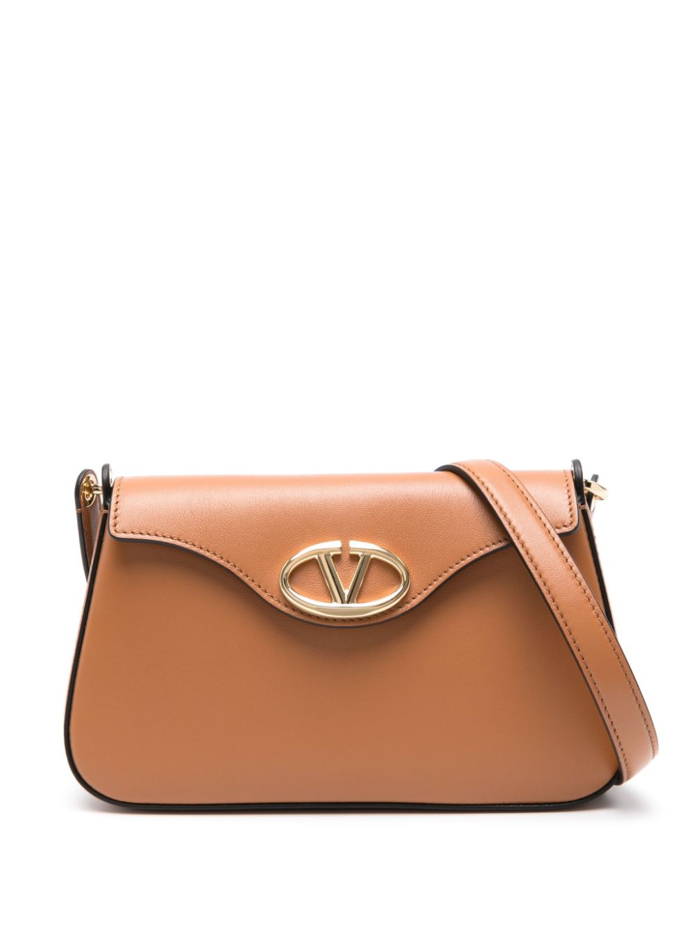 VALENTINO GARAVANI VALENTINO GARAVANI- Vlogo Bold Leather Mini Bag