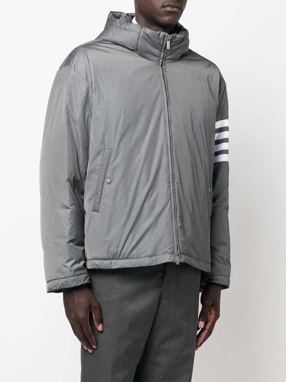 Thom Browne THOM BROWNE- 4bar Zipped Jacket