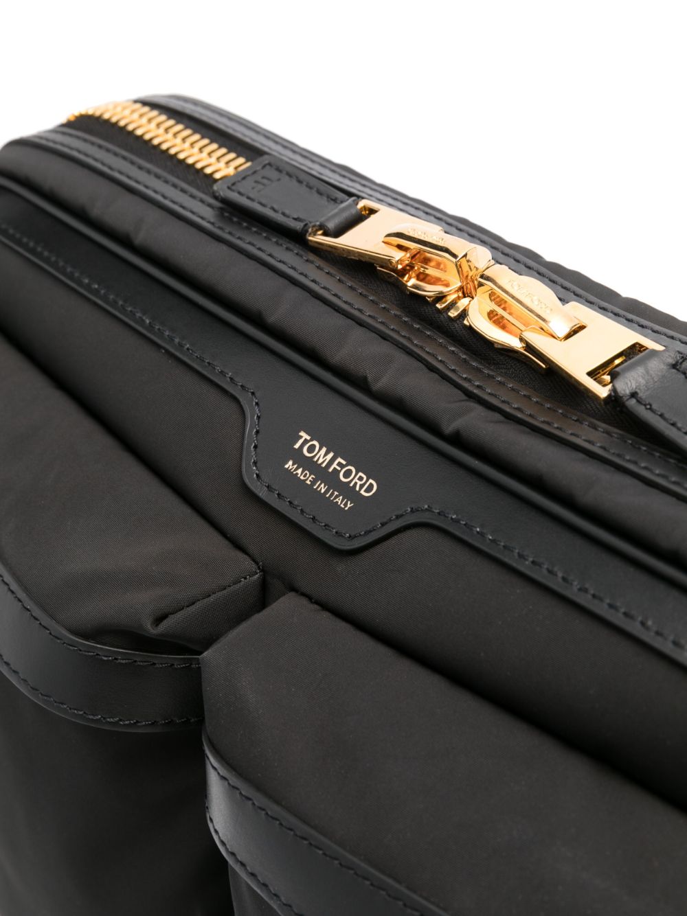 Tom Ford TOM FORD- Recycled Nylon Large Messenger Bag