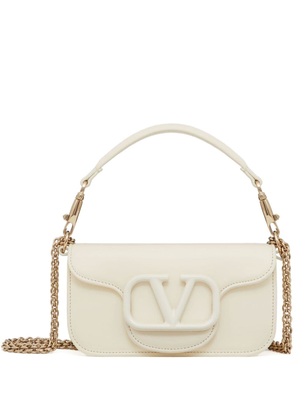 VALENTINO GARAVANI VALENTINO GARAVANI- Locò Small Leather Shoulder Bag