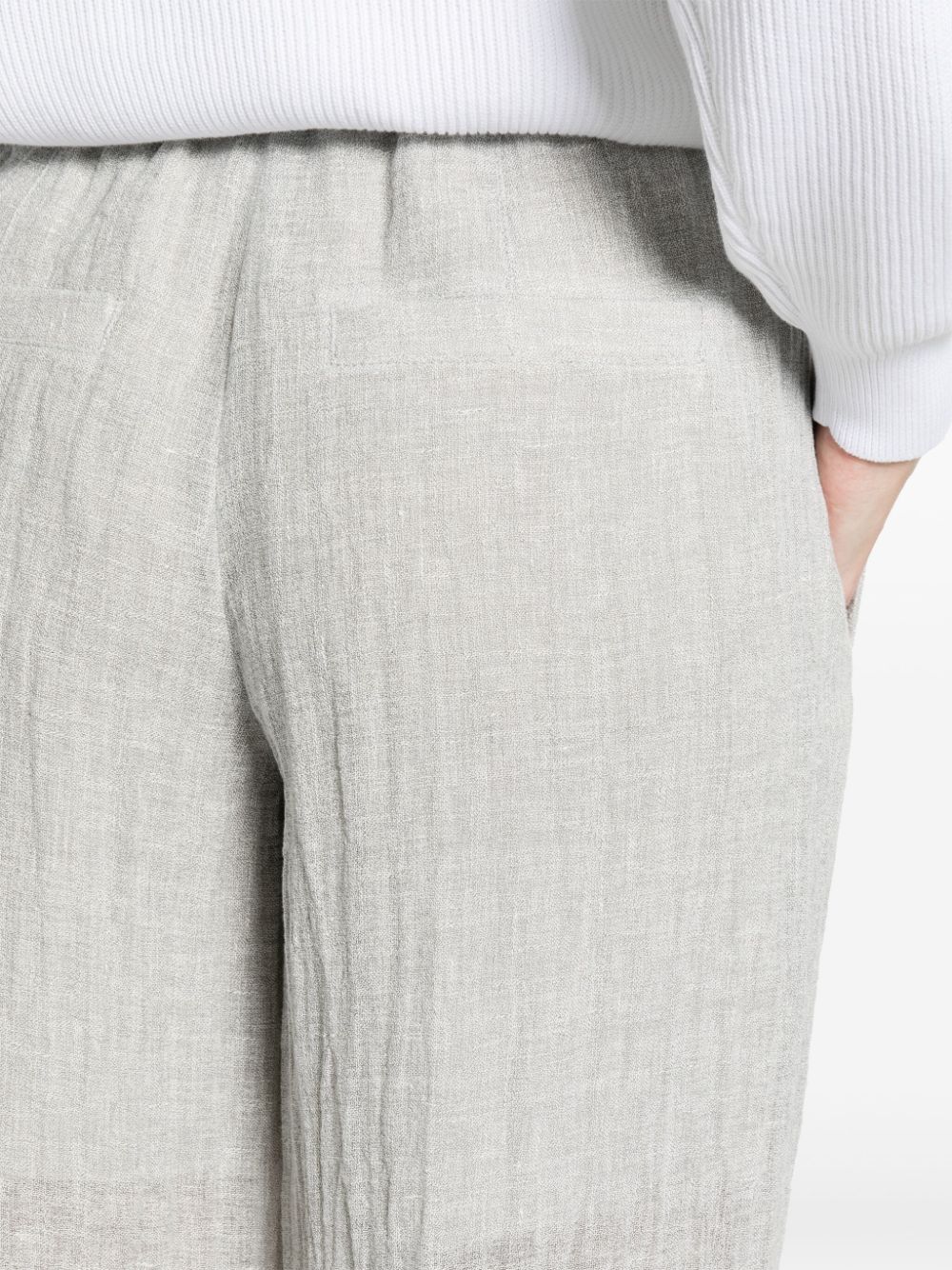 Brunello Cucinelli BRUNELLO CUCINELLI- Linen Trousers