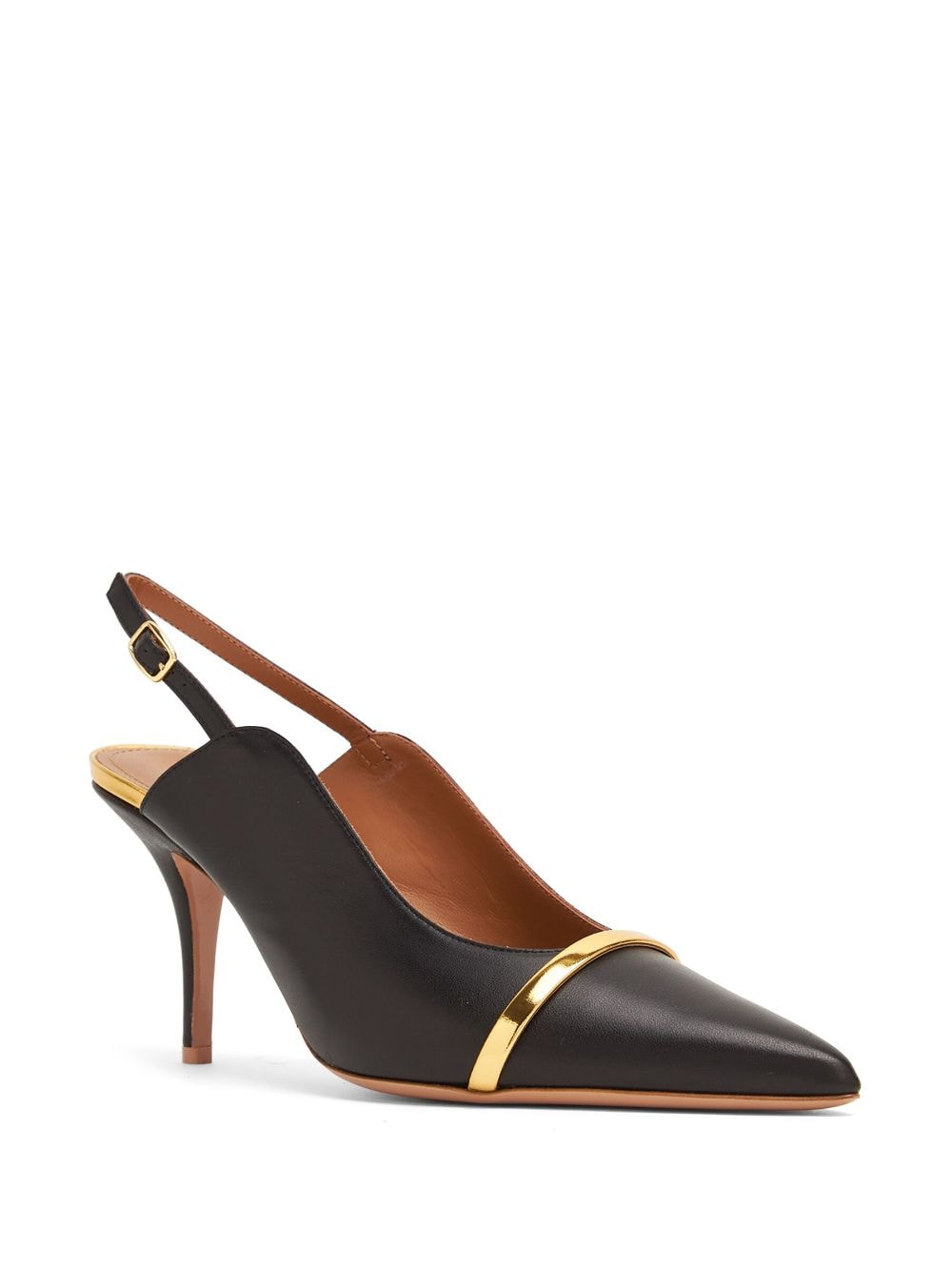 Malone Souliers MALONE SOULIERS- Marion 70 Leather Slingback Pumps