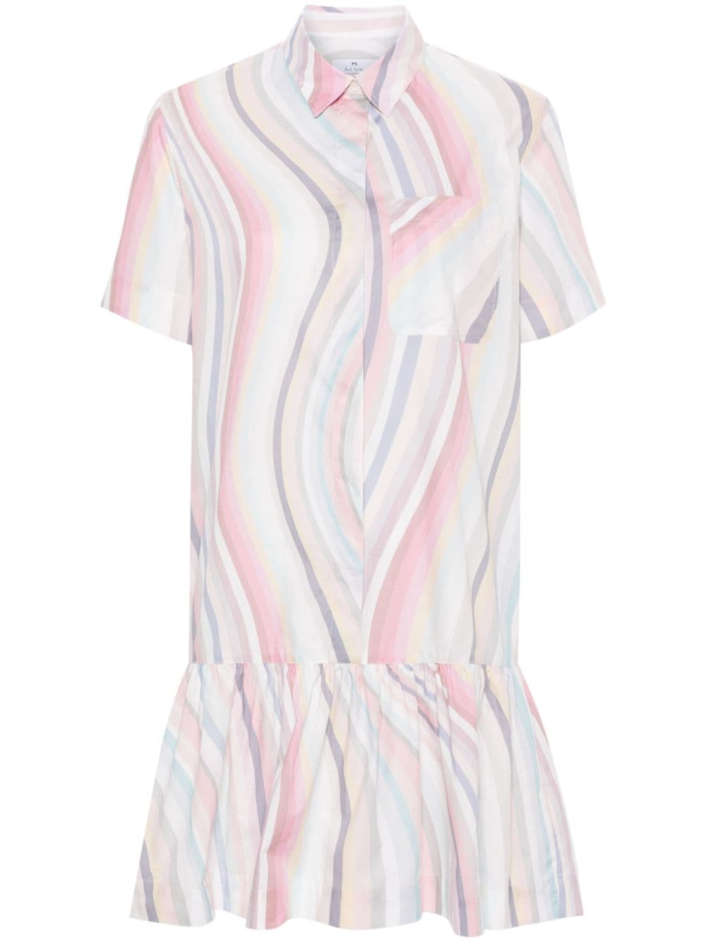 Ps Paul Smith PS PAUL SMITH- Striped Shirt Dress