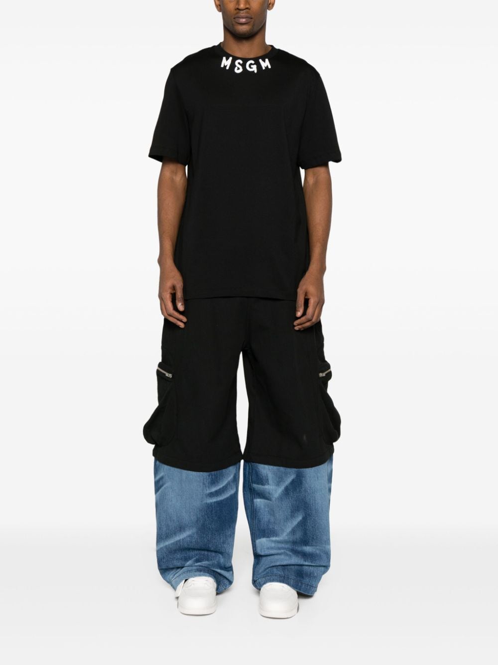 Msgm MSGM- Cotton T-shirt