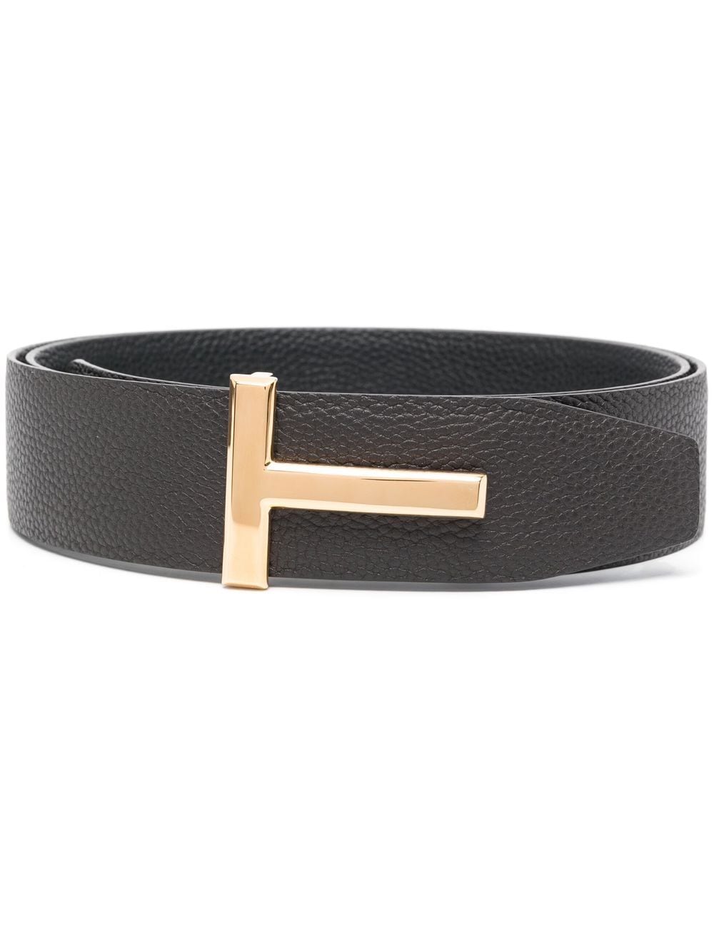 Tom Ford TOM FORD- T Icon Reversible Leather Belt