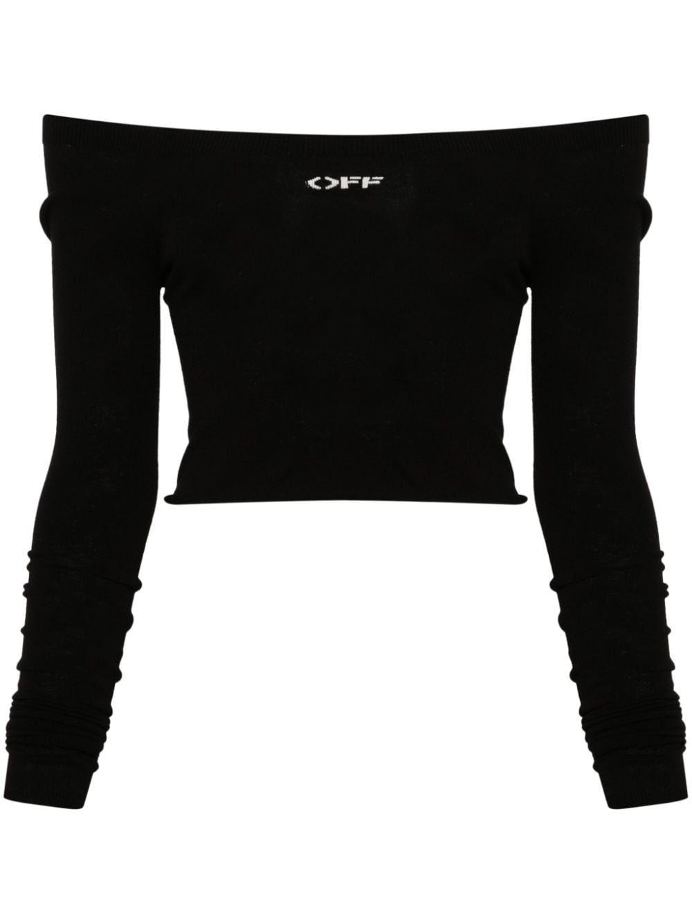 OFF-WHITE OFF-WHITE- Logo Long Sleeve T-shirt